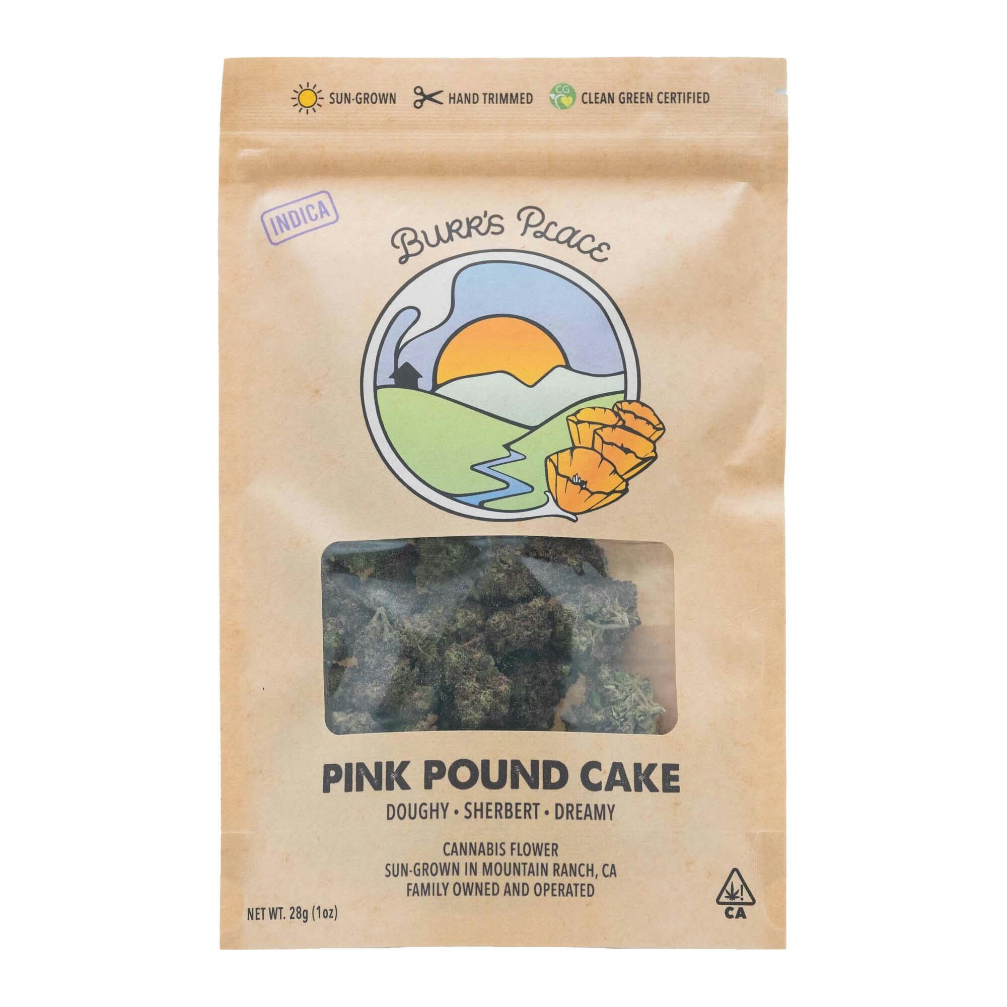 Burr's Place - Pink Pound Cake | Big Buds | 28g - 1
