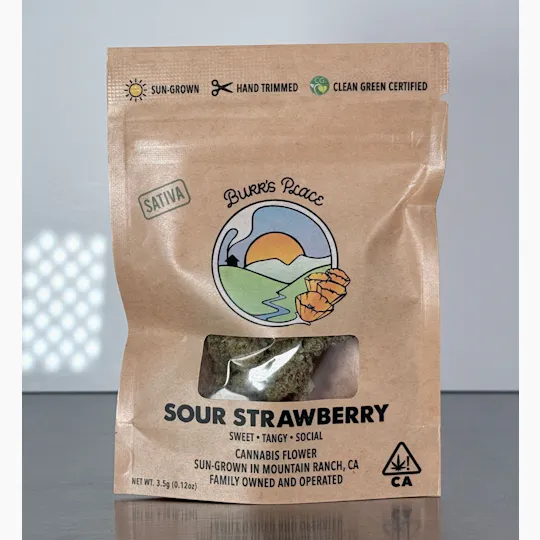 Burr's Place - Burr's Place | Sour Strawberry | Big Buds | 28g - 1