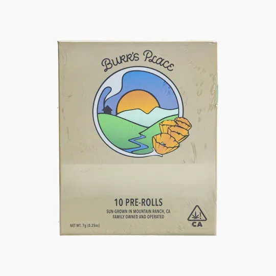 Burr's Place - The Daily Driver | Sativa Blend Mini Joints | 0.7g each | 10pk - 1