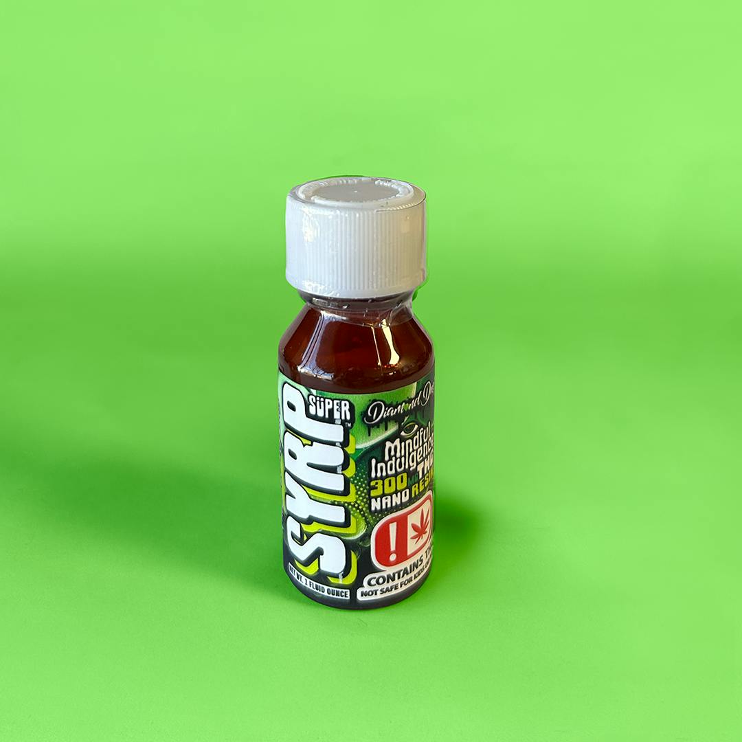 Mindful Indulgence - Shooter Syrp - Nano Resin - Sour Green Apple - 300mg - Diamond Dust - 1