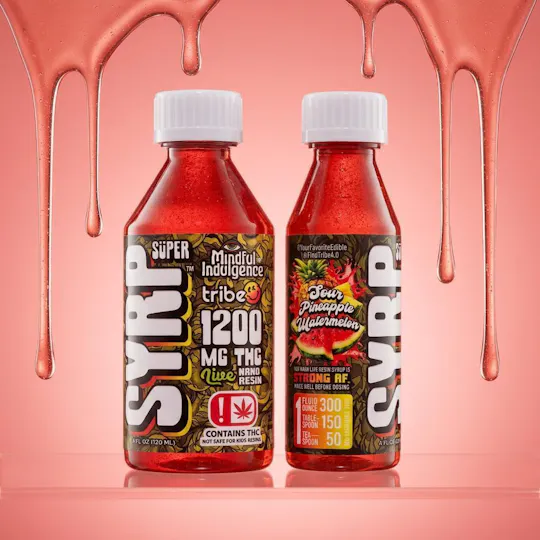 Mindful Indulgence - Super Syrp - Nano Live Resin - Sour Pineapple Watermelon - 1200mg - 1