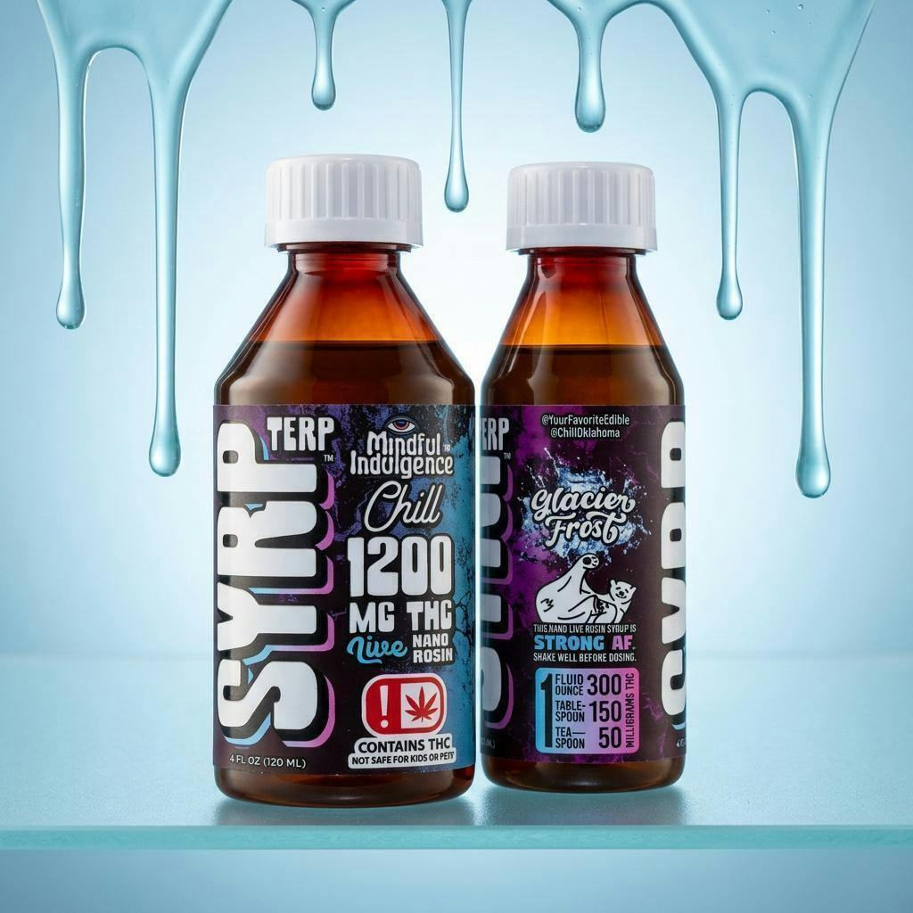 Mindful Indulgence - Terp Syrp – Nano Live Hash Rosin - Glacier Frost - 1200mg - 1