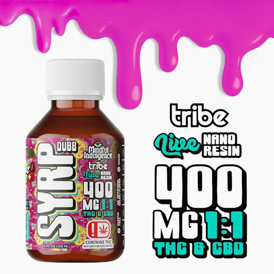 Mindful Indulgence - DUBBS 1:1 Terp Syrp - Nano Resin - Stoned Fruits - 400mg - 1