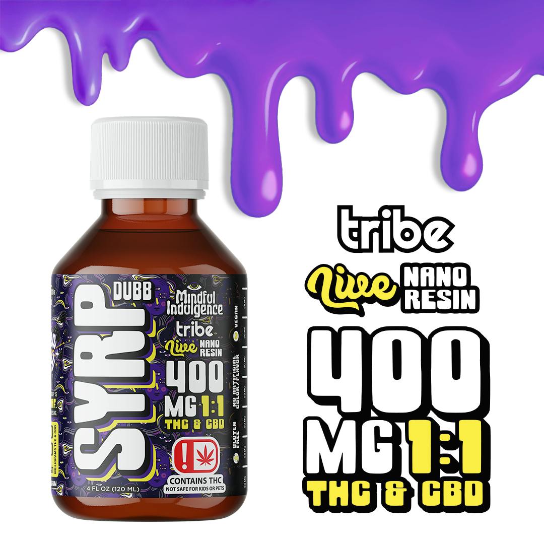 Mindful Indulgence - DUBBS 1:1 Terp Syrp - Nano Resin - Banana Berry - 400mg - 1