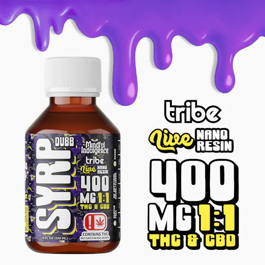 Mindful Indulgence - DUBBS 1:1 Terp Syrp - Nano Resin - Banana Berry - 400mg - 1
