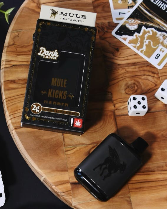 Mule Extracts - Mule Extracts | Blue Halo | Dank Tank Live Resin Disposable | 2g - 1