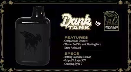 Mule Extracts - Mule Extracts | Super Lemon Haze | Dank Tank LR Disposable | 1g - 1