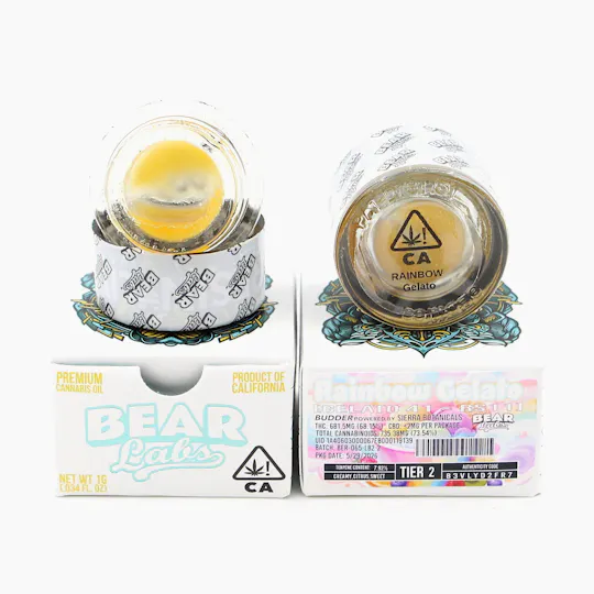 Bear Labs - BEAR Labs - Rainbow Gelato - Live Resin Budder Tier 2 - 1