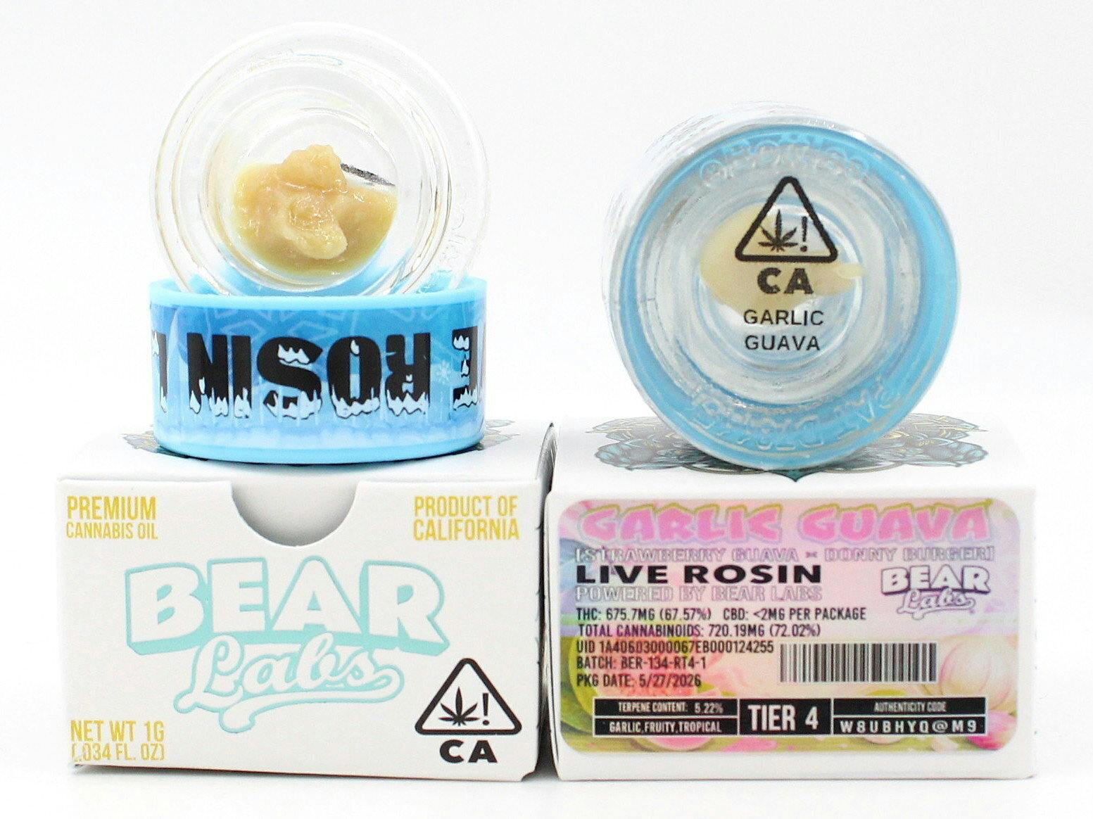 Bear Labs - BEAR Labs - Garlic Guava - Rosin Tier 4 - 1