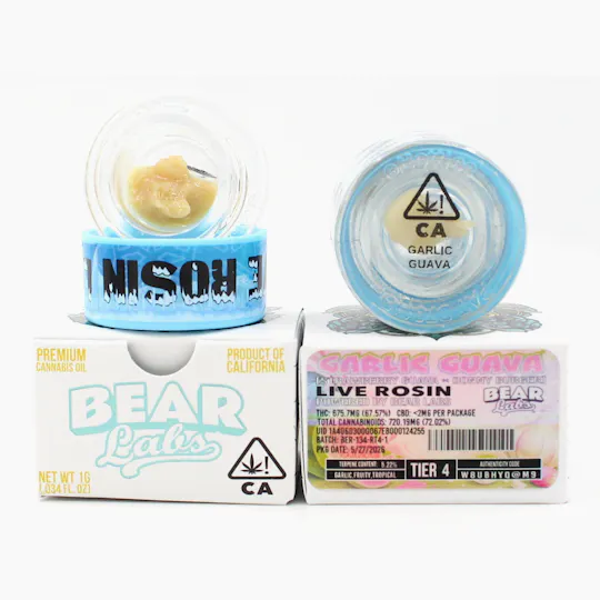 Bear Labs - BEAR Labs - Garlic Guava - Rosin Tier 4 - 1