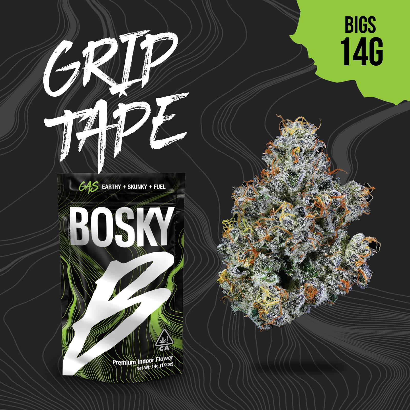 Bosky Genetics - BOSKY | Grip Tape | Big Buds | Gas | 14g - 1