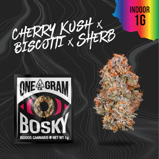 Bosky Genetics - BOSKY | Cherry Kush x Biscotti x Sherb | Exotics | 1g - 1