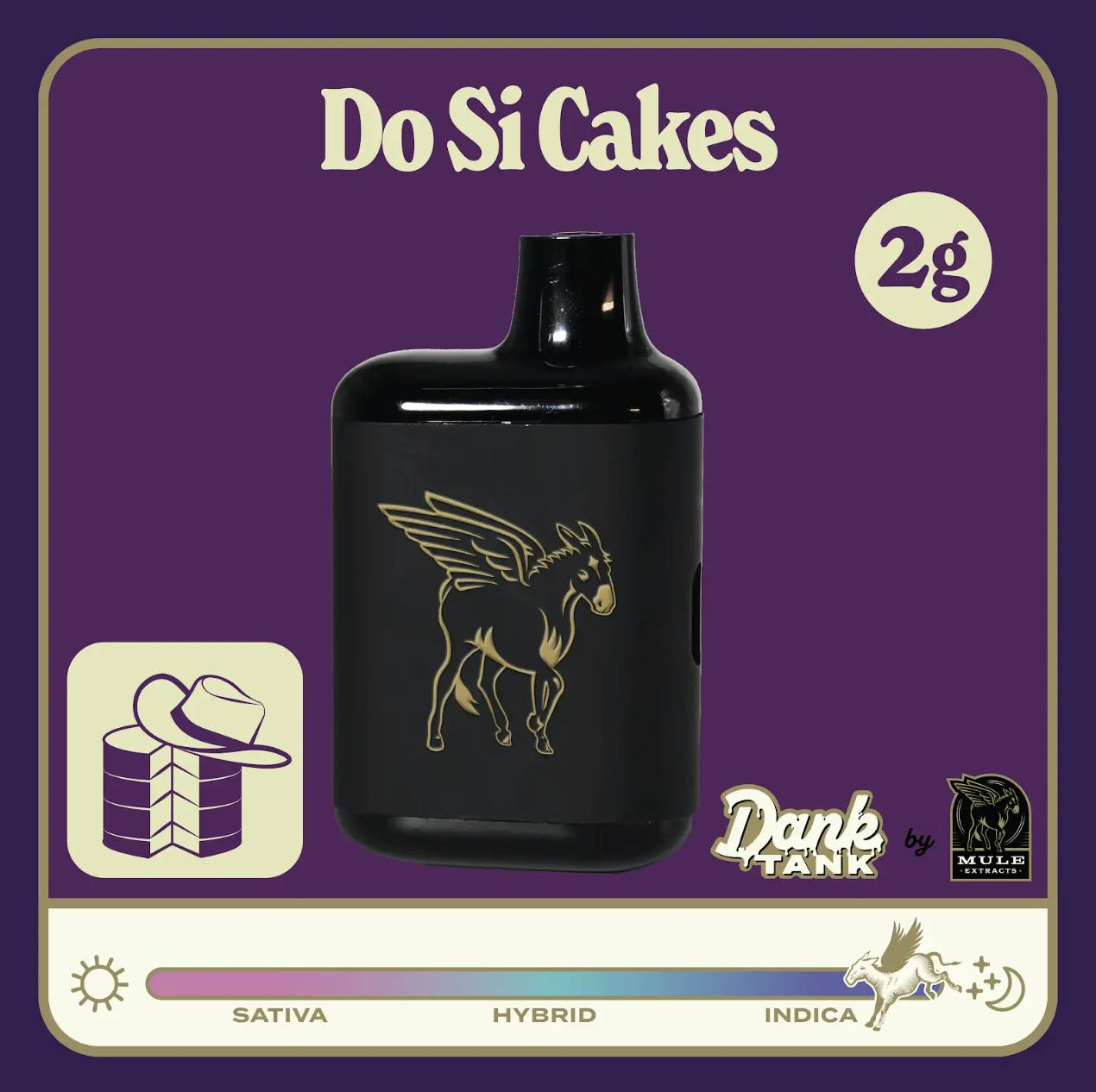 Mule Extracts - Mule Extracts | Do Si Cakes | Dank Tank LR Disposable | 2g - 1