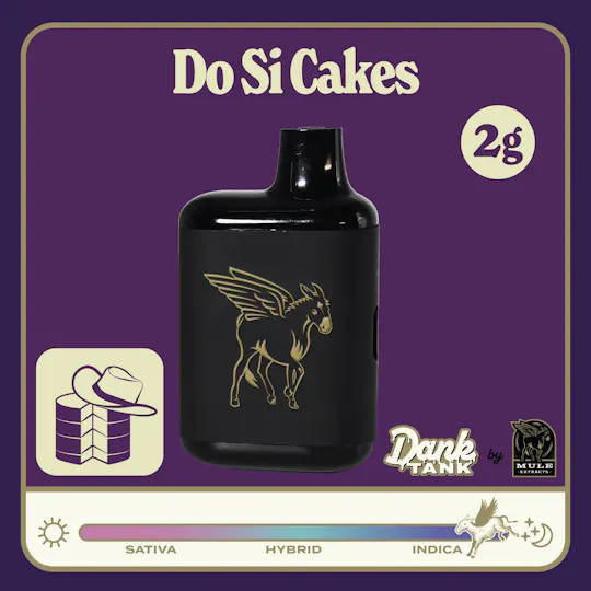Mule Extracts - Mule Extracts | Do Si Cakes | Dank Tank LR Disposable | 2g - 1