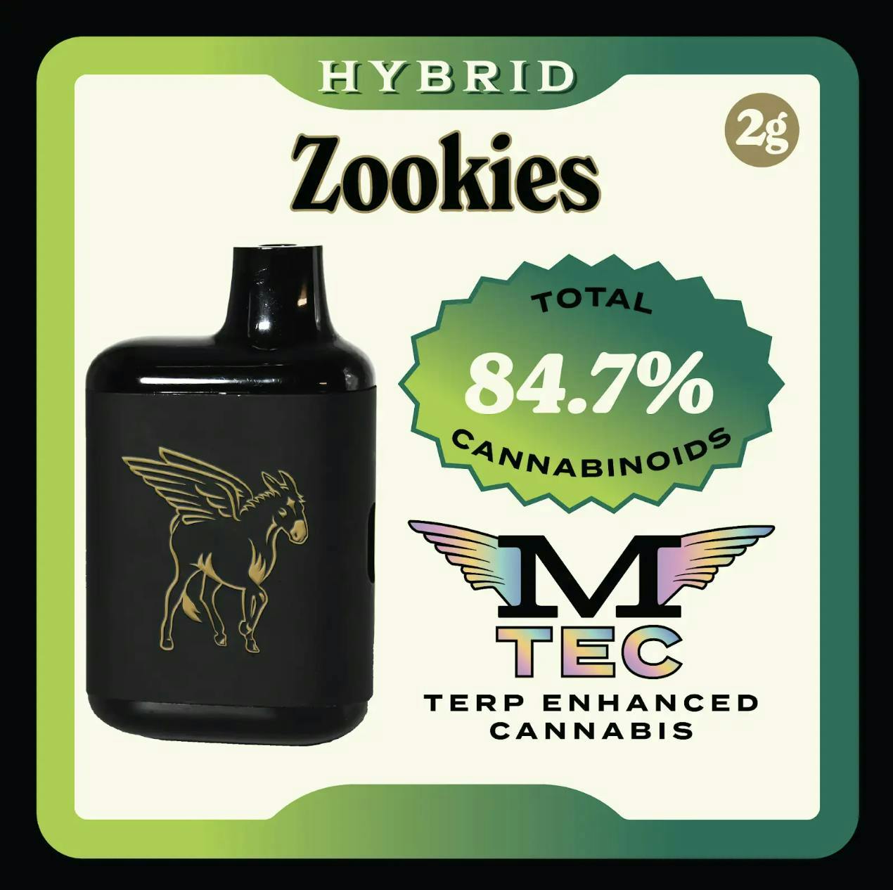 Mule Extracts - Zookies | M-TEC Disposable | 2g - 1