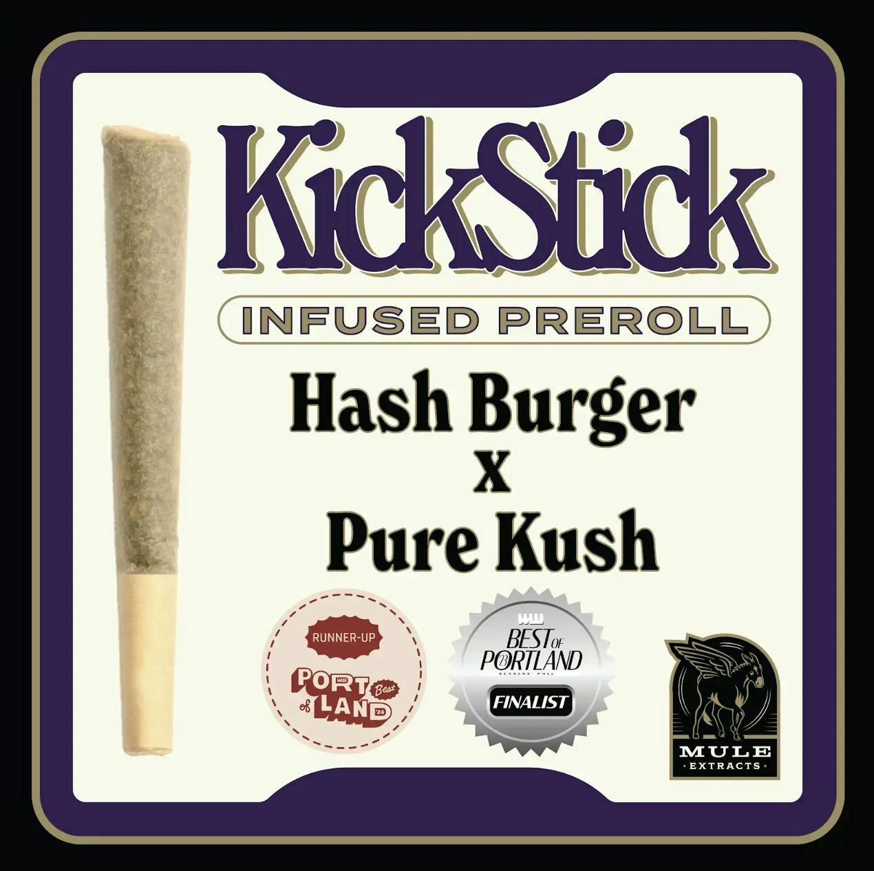 Mule Extracts - Hashburger x West Star | Infused Joint | 1g - 1