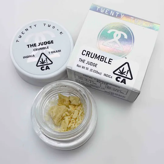 Twenty Two K / 22k - 22K - The Judge - Crumble 1g - 1