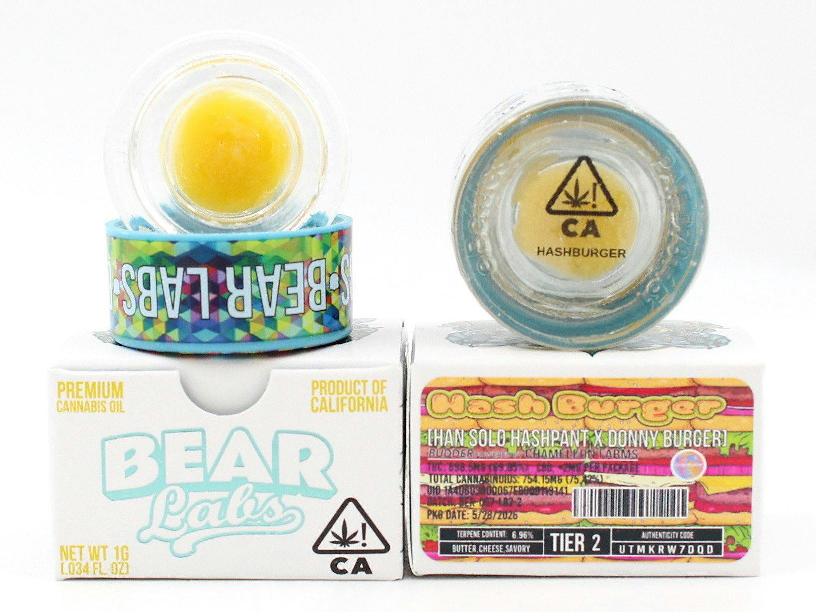 Bear Labs - BEAR Labs - Hashburger - Live Resin Budder Tier 2 - 1