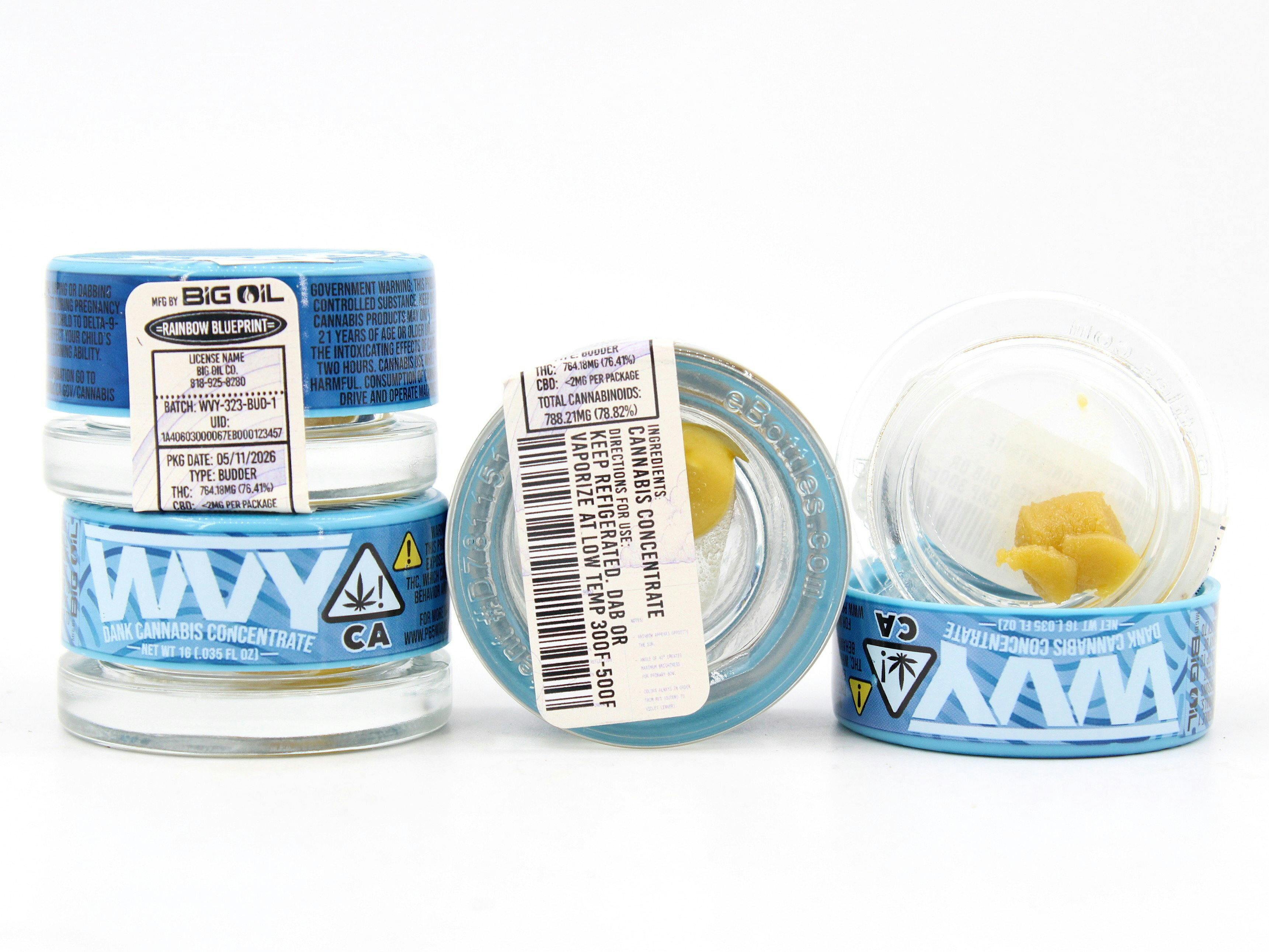 WVY - WVY - Rainbow Blueprint - Tier 2 Live Resin Budder - 1