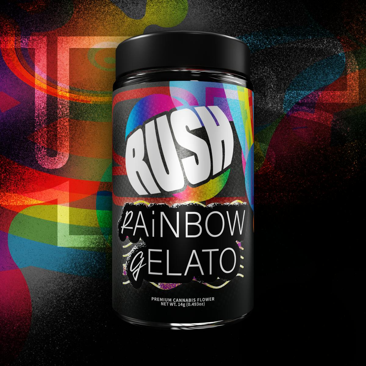 Rush - Rush | Rainbow Gelato | Smalls | 14g - 1