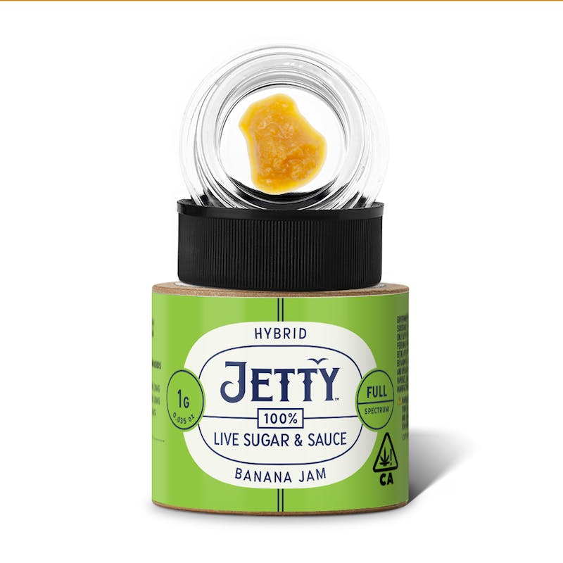 Jetty Extracts - Banana Jamz | Live Sugar | 1g - 1