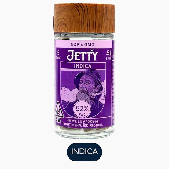 Jetty Extracts - GDP x Grape Noir | Infused Minis | 0.5g each | 5pk - 1