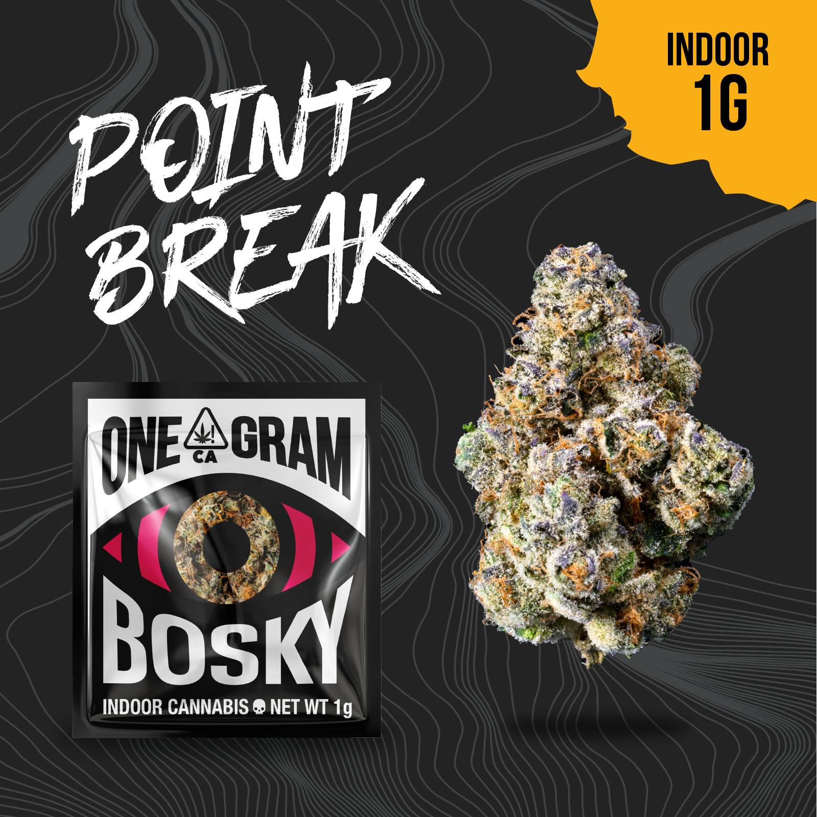 Bosky Genetics - BOSKY | Point Break | Citrus | 1g - 1
