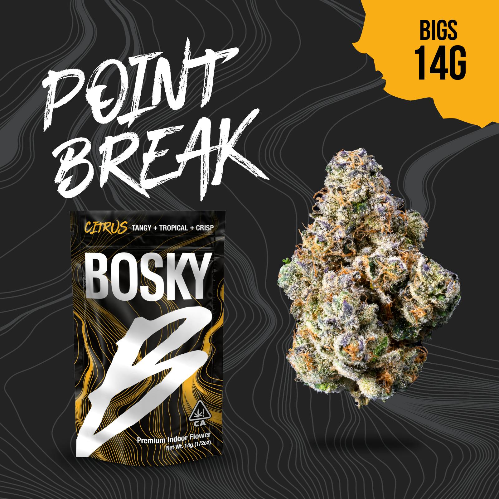 Bosky Genetics - BOSKY | Point Break | Big Buds | Citrus | 14g - 1