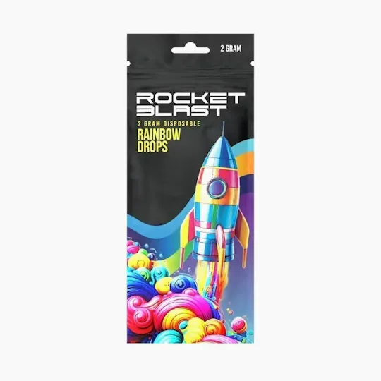Rocket - Rainbow Drops | Disposable | 2g - 1