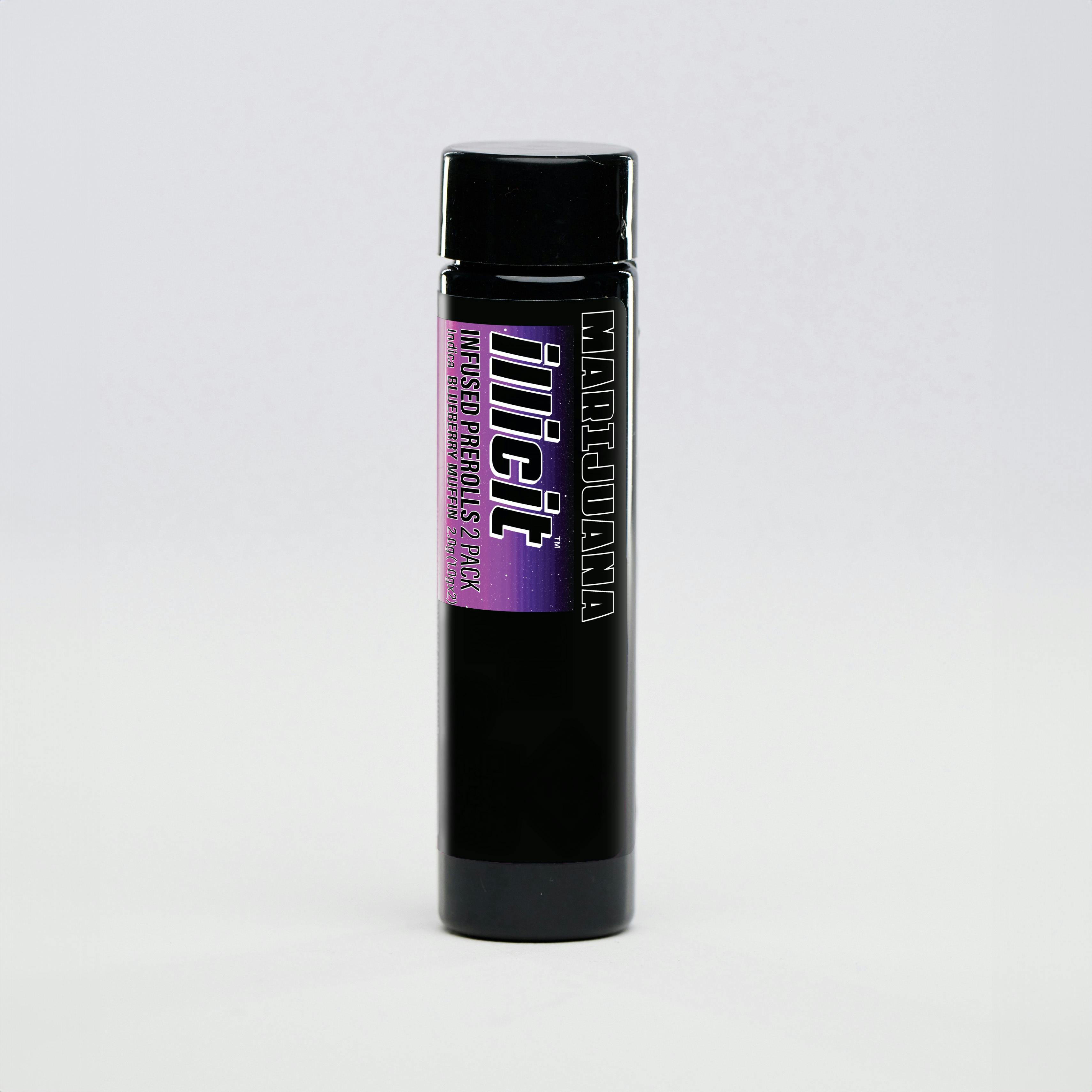 ILLICIT - Blueberry Muffin 1g Infused Preroll 2pk - 1