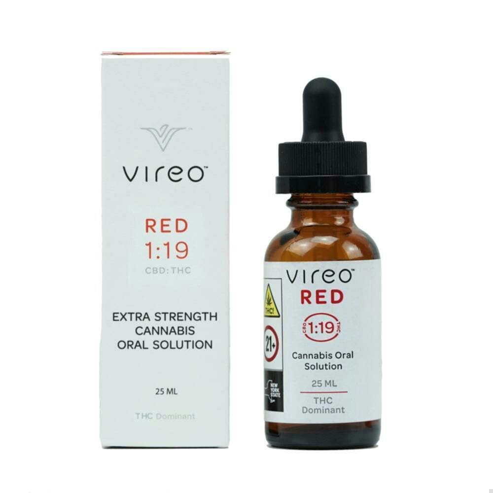 Vireo - Red | 19:1 Oral Solution | THC:CBD 570mg:30mg | 25ml - 1