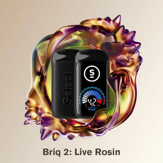 Select - BRIQ 2 Live Rosin Series Indica Princess - 1