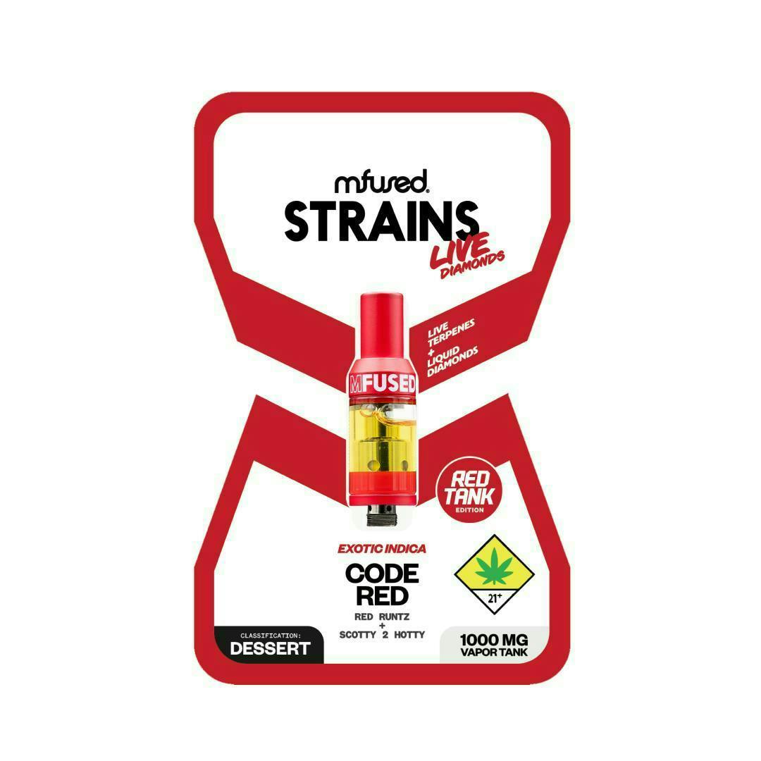 Super Fog by MFused - Code Red - STRAINS Live Diamonds RED Tank - 1