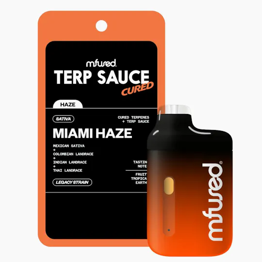Super Fog by MFused - TERP SAUCE Cured Jefé - Miami Haze - 1