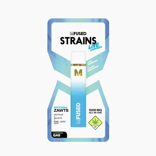 Super Fog by MFused - Zawts - STRAINS Live Diamonds Disposable - 1