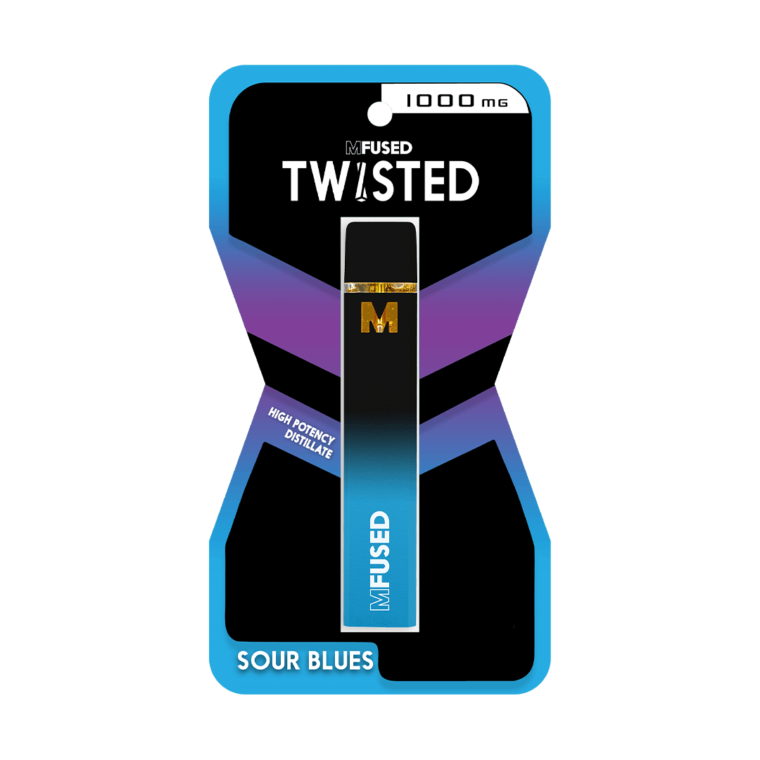Super Fog by MFused - TWISTED Disposable Vape - Sour Blues - 1