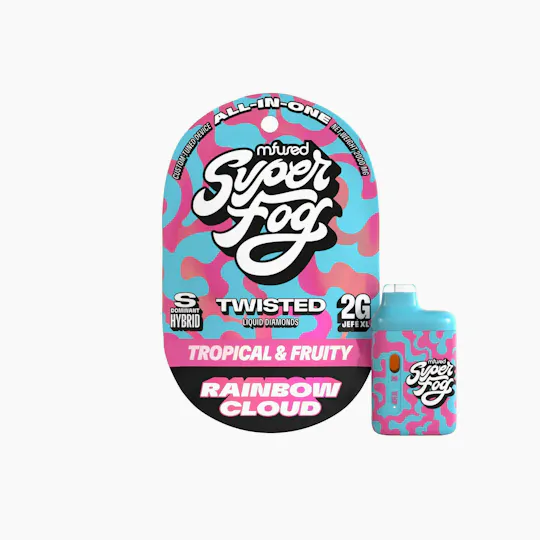 Super Fog by MFused - TWISTED Liquid Diamonds 2g Jefé - Rainbow Cloud - 1