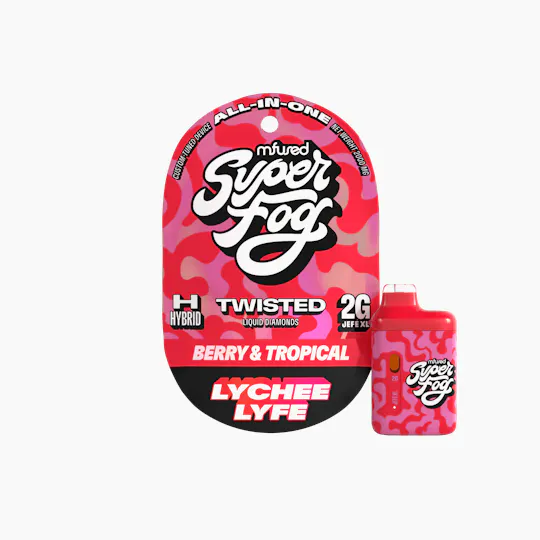 Super Fog by MFused - TWISTED Liquid Diamonds 2g Jefé - Lychee Lyfe - 1