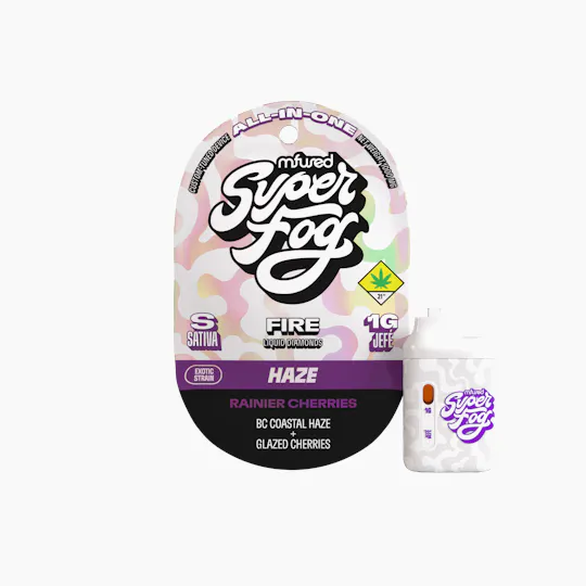 Super Fog by MFused - Rainier Cherries | Liquid Diamond Disposable | 1g - 1