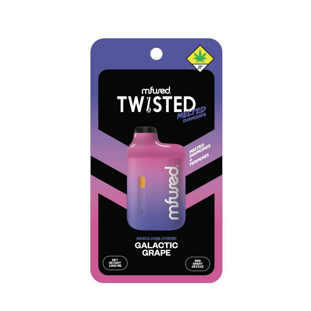 Super Fog by MFused - TWISTED Melted Diamonds Jefé - Galactic Grape - 1