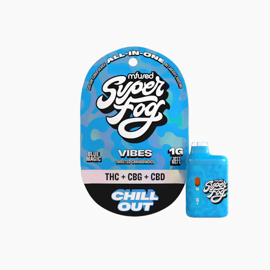 Super Fog by MFused - VIBES Targeted Cannabinoids 1g Jefé - Chill Out - 1