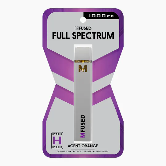 Super Fog by MFused - FSE Disposable Vape - Agent Orange - 1