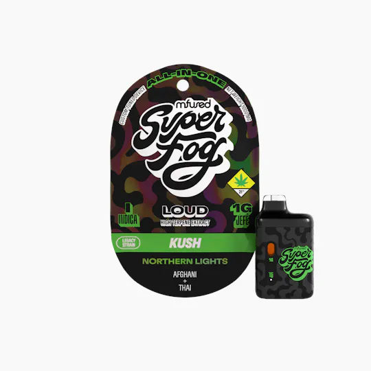 Super Fog by MFused - LOUD High Terpene Extract 1g Jefé - Northern Lights - 1