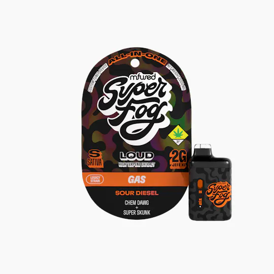 Super Fog by MFused - LOUD High Terpene Extract 2g Jefé - Sour Diesel - 1
