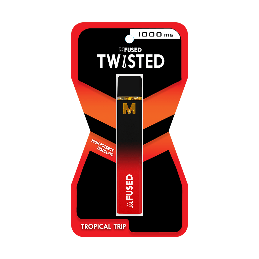 Super Fog by MFused - TWISTED Disposable Vape - Tropical Trip - 1