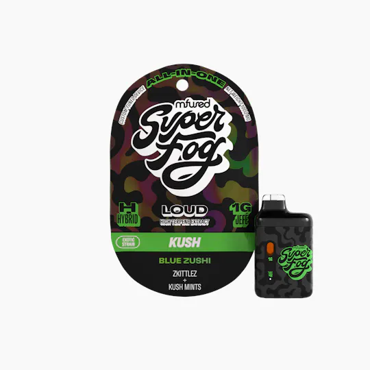 Super Fog by MFused - LOUD High Terpene Extract 1g Jefé - Blue Zushi - 1