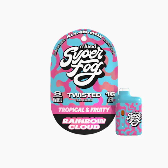 Super Fog by MFused - TWISTED Liquid Diamonds 1g Jefé - Rainbow Cloud - 1