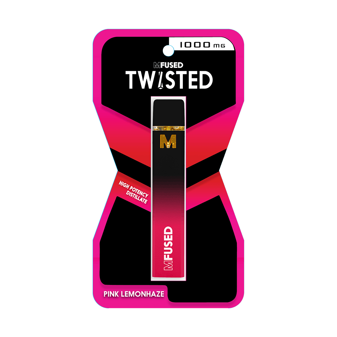 Super Fog by MFused - TWISTED Disposable Vape - Pink Lemonhaze - 1