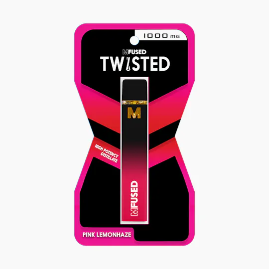 Super Fog by MFused - TWISTED Disposable Vape - Pink Lemonhaze - 1