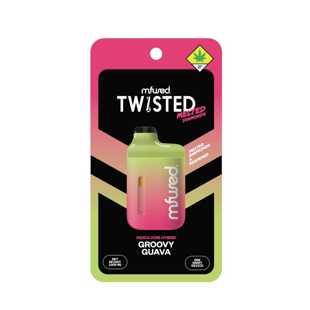 Super Fog by MFused - TWISTED Melted Diamonds Jefé - Groovy Guava - 1